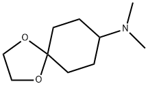 N,N-DiMethyl-1,4-dioxaspiro[4.5]decan-8-aMine Struktur