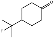 4-(2-Fluoropropan-2-yl)cyclohexanone Struktur