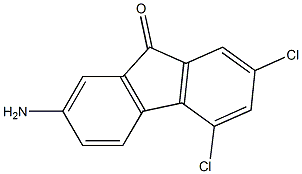 7-AMino-2,4-dichloro-9H-fluoren-9-one Struktur