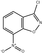 3-Chloro-7-nitro-1,2-benzisoxazole Struktur