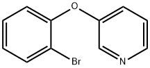 3-(2-broMophenoxy)pyridine Struktur