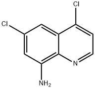 4,6-Dichloroquinolin-8-aMine Struktur