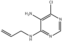 N4-Allyl-6-chloro-pyriMidine-4,5-diaMine Struktur