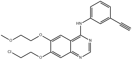 Erlotinib impurity A Struktur