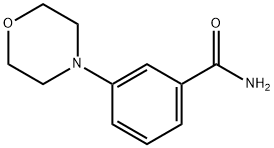 3-MorpholinobenzaMide Struktur