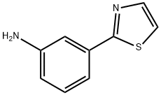 3-(Thiazol-2-yl)aniline Struktur