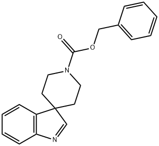 benzyl spiro[indole-3,4'-piperidine]-1'-carboxylate Struktur