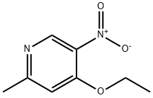 4-Ethoxy-2-Methyl-5-nitropyridine Struktur