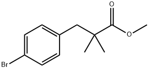 Methyl 3-(4-broMophenyl)-2,2-diMethylpropanoate Struktur