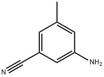 3-AMino-5-Methyl-benzonitrile Struktur