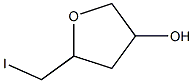 5-(iodoMethyl)tetrahydrofuran-3-ol Struktur