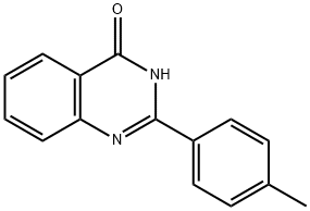 2-(4-Methylphenyl)-quinazolin-4(3H)-one Struktur