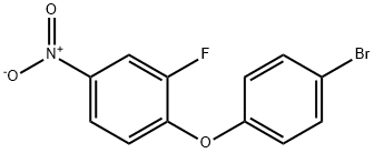 1-(4-bromophenoxy)-2-fluoro-4-nitrobenzene Struktur