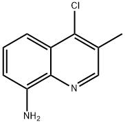 4-Chloro-3-Methylquinolin-8-aMine Struktur