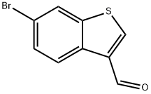 6-BroMobenzo[b]thiophene-3-carbaldehyde Struktur