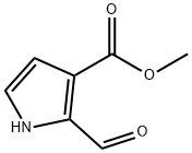 Methyl2-forMyl-1H-pyrrole-3-carboxylate Struktur