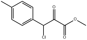 Methyl 3-chloro-2-oxo-3-(p-tolyl)propanoate Struktur