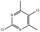 2,5-Dichloro-4,6-diMethylpyriMidine Struktur