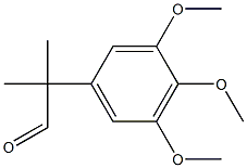 2-Methyl-2-(3,4,5-triMethoxyphenyl)propanal Struktur