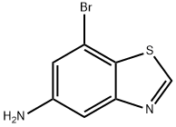 7-BroMobenzo[d]thiazol-5-aMine Struktur