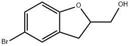 (5-BroMo-2,3-dihydrobenzofuran-2-yl)Methanol Struktur