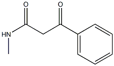 N-Methyl-3-oxo-3-phenylpropanaMide Struktur