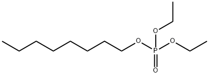 Phosphoric Acid Diethyl Octyl Ester Struktur