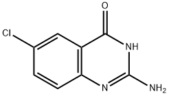 2-AMino-6-chloroquinazolin-4-ol Struktur