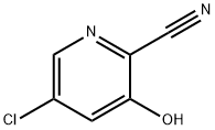 5-chloro-3-hydroxypicolinonitrile Struktur