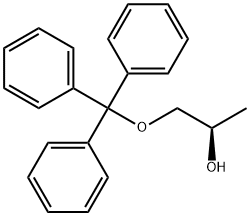 (R)-1-(trityloxy)propan-2-ol Struktur