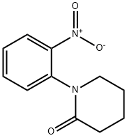 2-Piperidinone, 1-(2-nitrophenyl)- Struktur