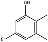 5-broMo-2,3-diMethylphenol Struktur