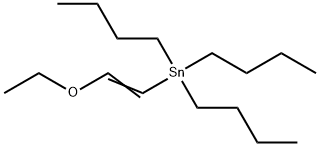 2-ETHOXYVINYLTRI-n-BUTYLTIN Struktur