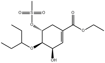 (3R,4R,5R)-4-(1-エチルプロポキシ)-3-ヒドロキシ-5-[(メチルスルホニル)オキシ]-1-シクロヘキセン-1-カルボン酸エチルエステル price.