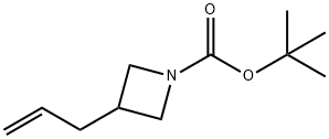 1-Boc-3-allylazetidine Struktur