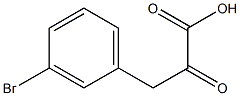 Benzenepropanoic acid, 3-broMo-.alpha.-oxo- Struktur