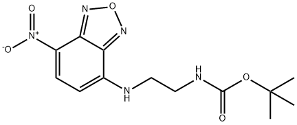 N-Boc-2-(7-Nitro-2,1,3-benzoxadiazol-4-ylaMino)ethylaMine Struktur