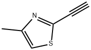 2-Ethynyl-4-Methylthiazole Struktur