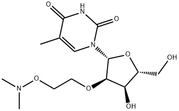 2'-O-[2-[(diMethylaMino)oxy]ethyl]-5-Methyl-uridine Struktur