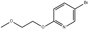 5-broMo-2-(2-Methoxyethoxy)pyridine Struktur