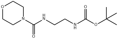 [2-[(4-Morpholinylcarbonyl)aMino]ethyl]-carbaMic acid, 1,1-diMethylethyl ester Struktur