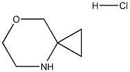 7-Oxa-4-azaspiro[2.5]octane hydrochloride Struktur