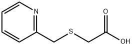 2-[(pyridin-2-ylMethyl)sulfanyl]acetic acid Struktur