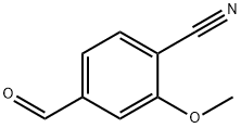 4-ForMyl-2-Methoxybenzonitrile Struktur