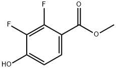 2,3二氟-4-羥基苯甲酸甲酯, 219685-84-4, 結構式