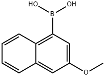 (3-Methoxynaphthalen-1-yl)boronic acid Struktur