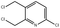 6-氯-2,3-雙(氯甲基)吡啶, 220001-94-5, 結(jié)構(gòu)式