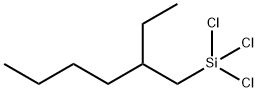 trichloro(2-ethylhexyl)silane Struktur