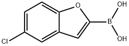 Boronic acid, B-(5-chloro-2-benzofuranyl)- Struktur