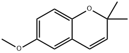 6-甲氧基-2,2-二甲基-2H-色烯 結(jié)構(gòu)式
